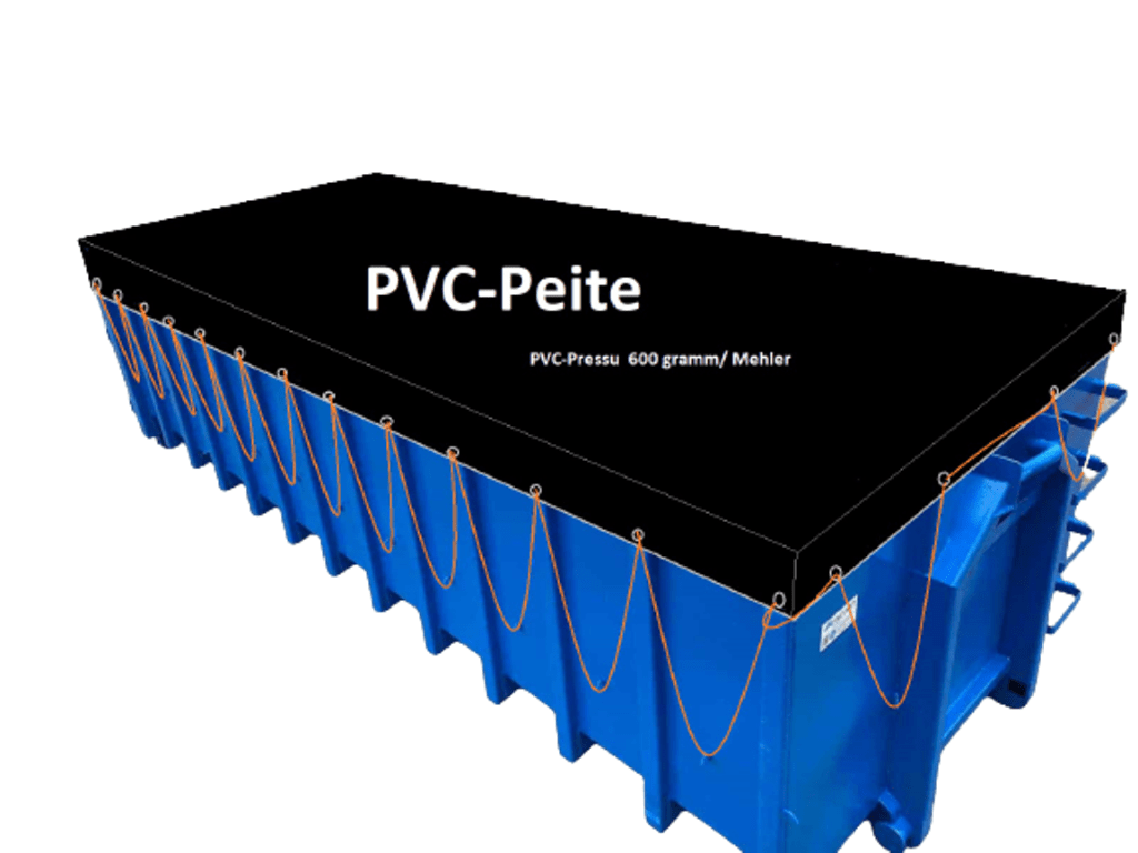 PVC-peite vaihtolavalle