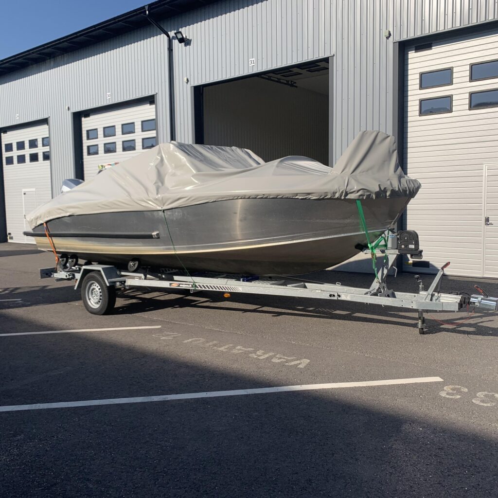 PVC-suojapeite Silver-vene